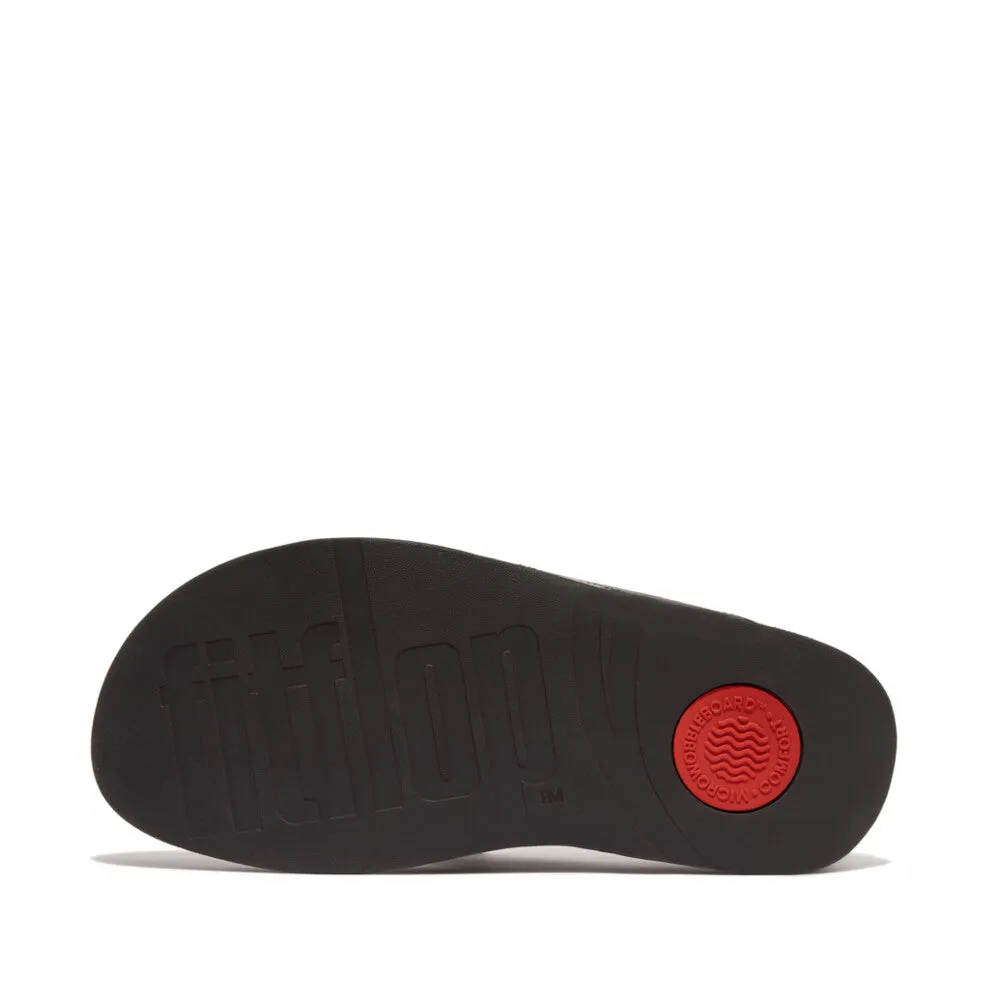 รองเท้าแตะแบบหูหนีบ ผู้ชาย รุ่น SURFER MEN'S WEBBING/LEATHER TOE-POST SANDALS