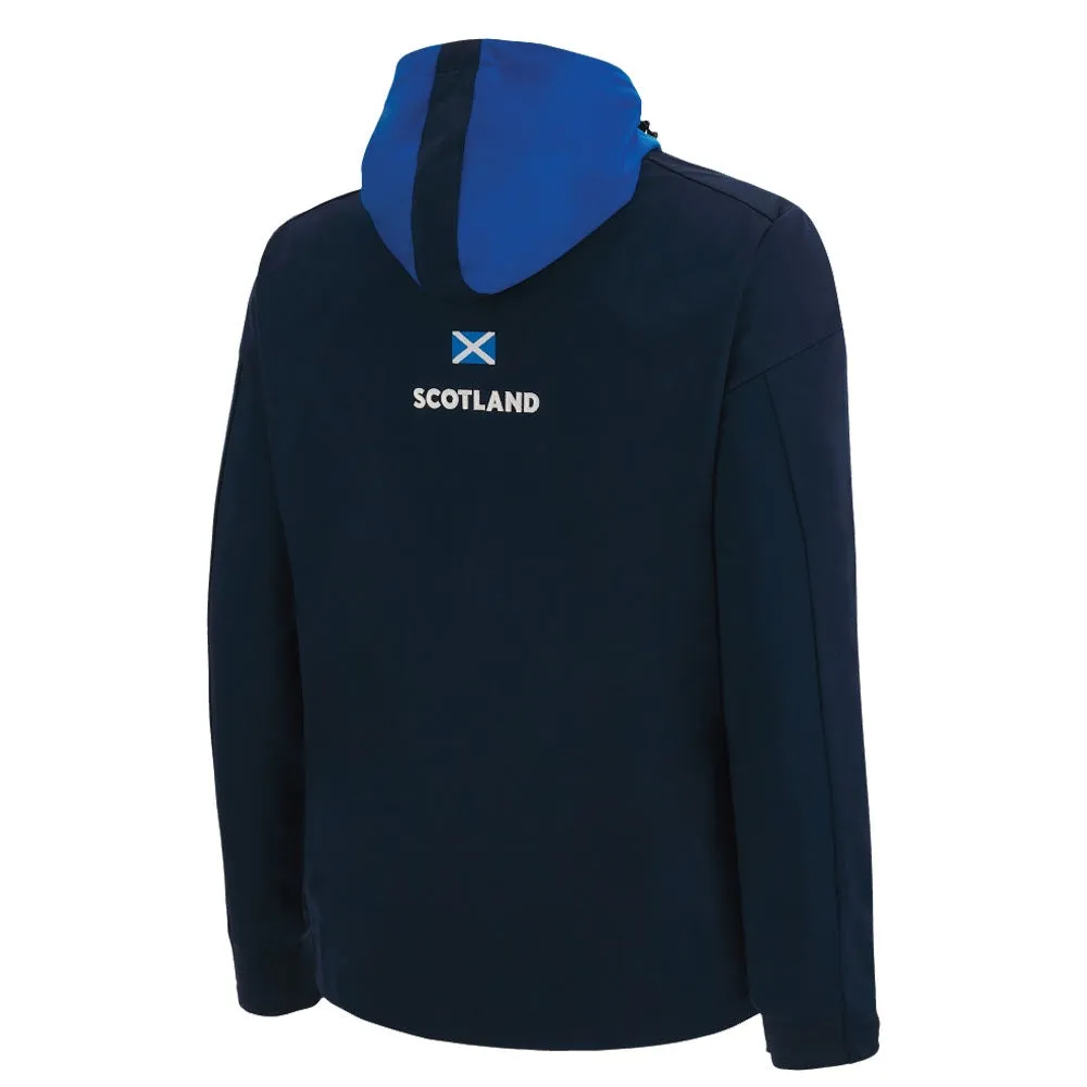 2022-2023 Scotland Warm Up Hoodie Anthem Jacket (Navy)