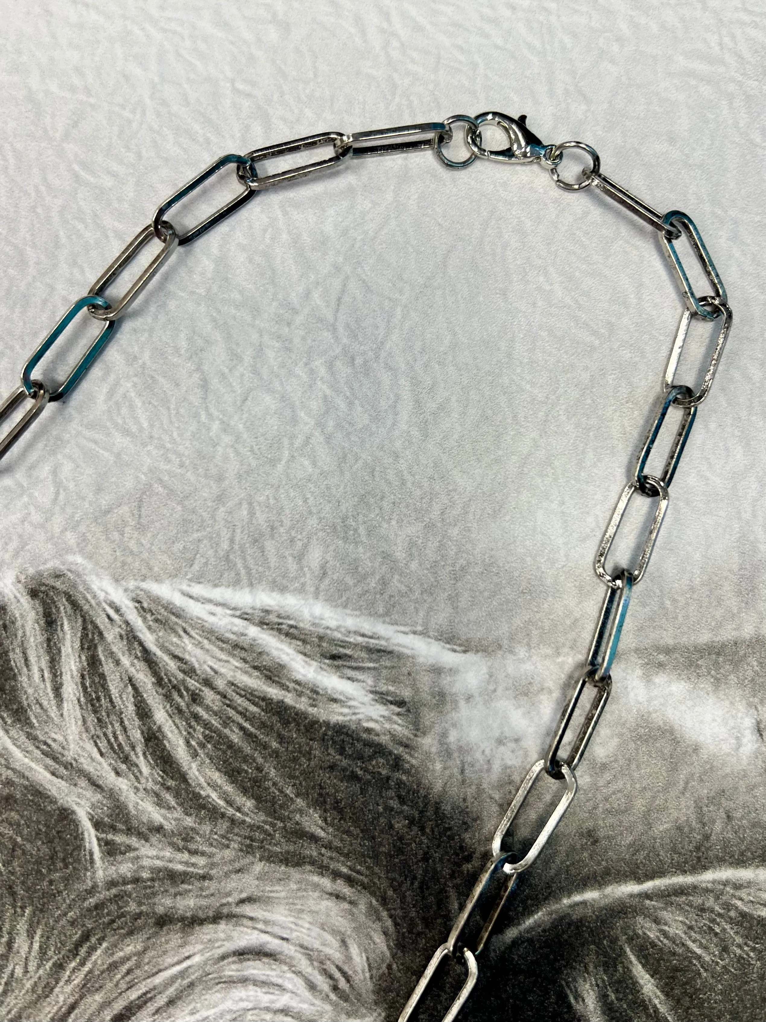 30" Chunky Chain Link Necklace