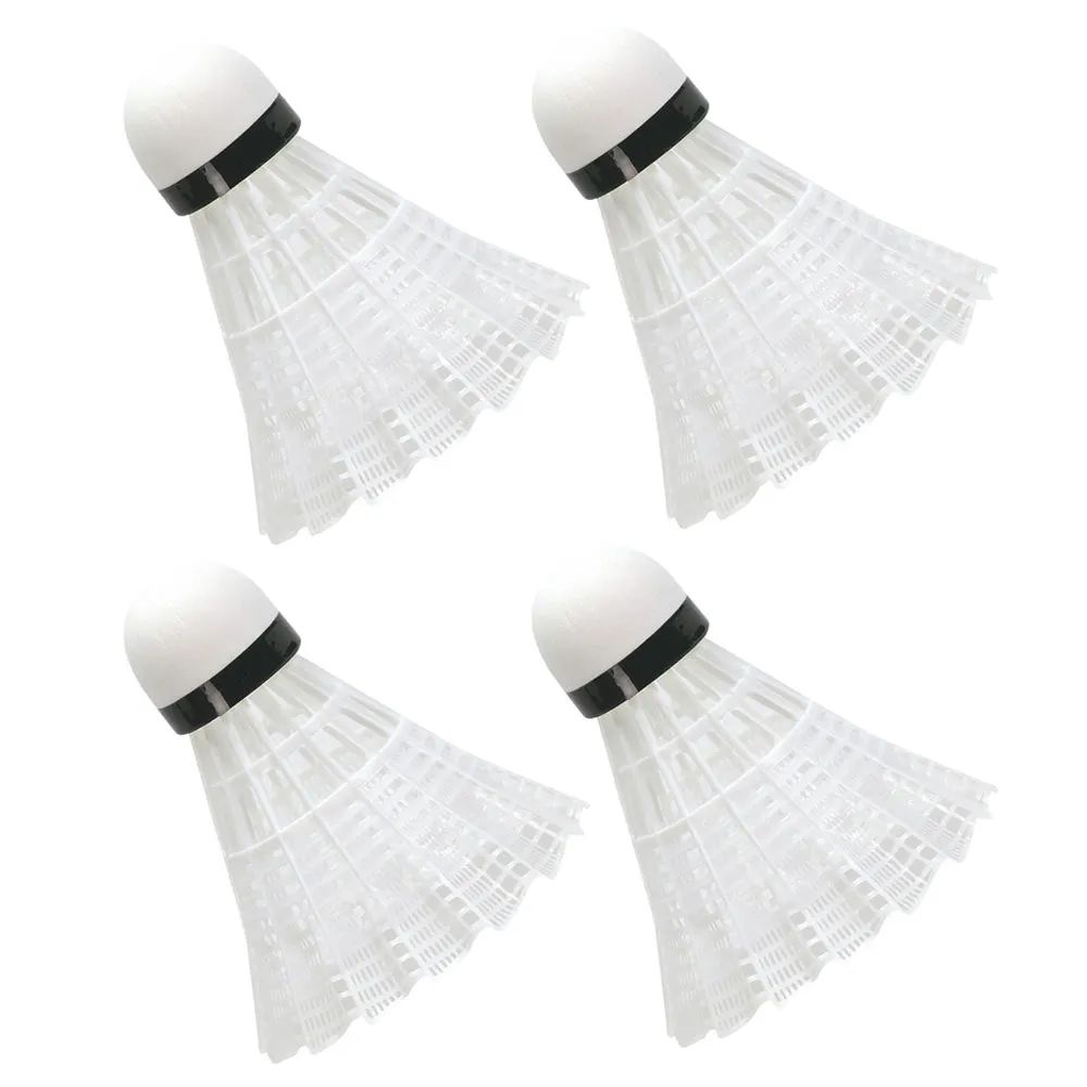 9 Pc Badminton Set Recreational 4 Rackets 4 Shuttlecocks Net Case Outdoors Game