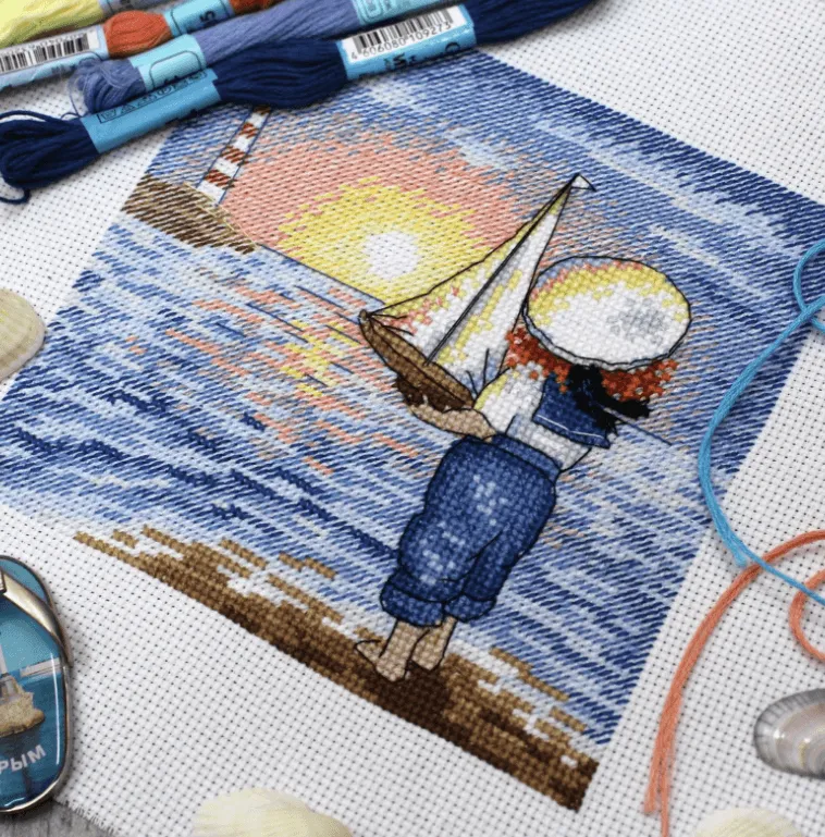 A Long Journey SM-601 Counted Cross-Stitch Kit