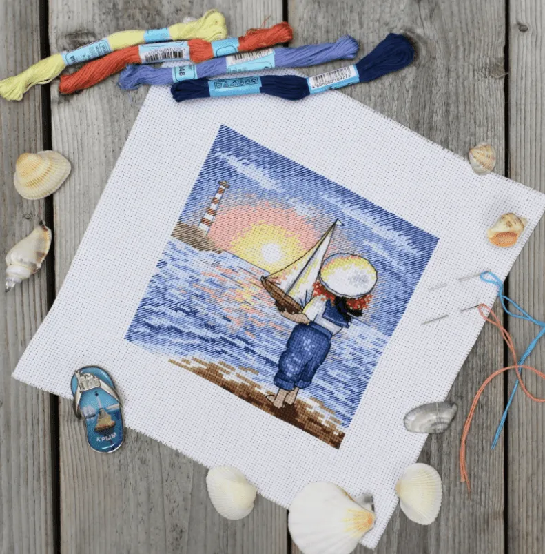 A Long Journey SM-601 Counted Cross-Stitch Kit
