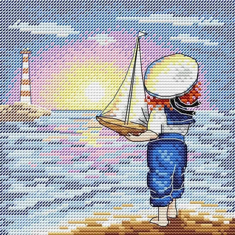 A Long Journey SM-601 Counted Cross-Stitch Kit