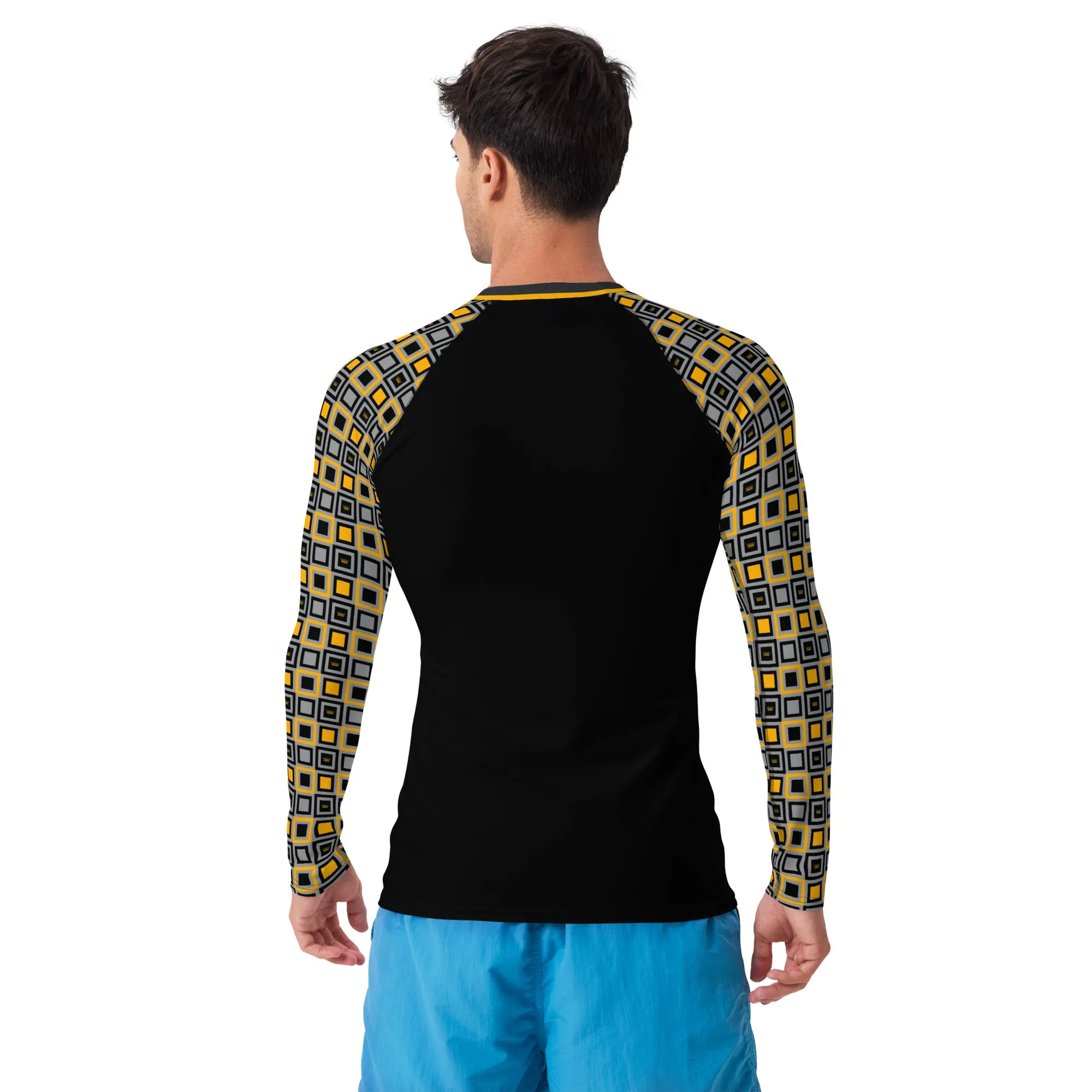 Abstraction of Kemp Men's Rash Guard