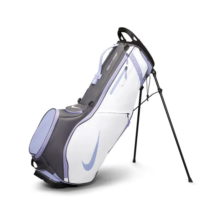 Air Sport 2 Stand Bag - Grey and Purple