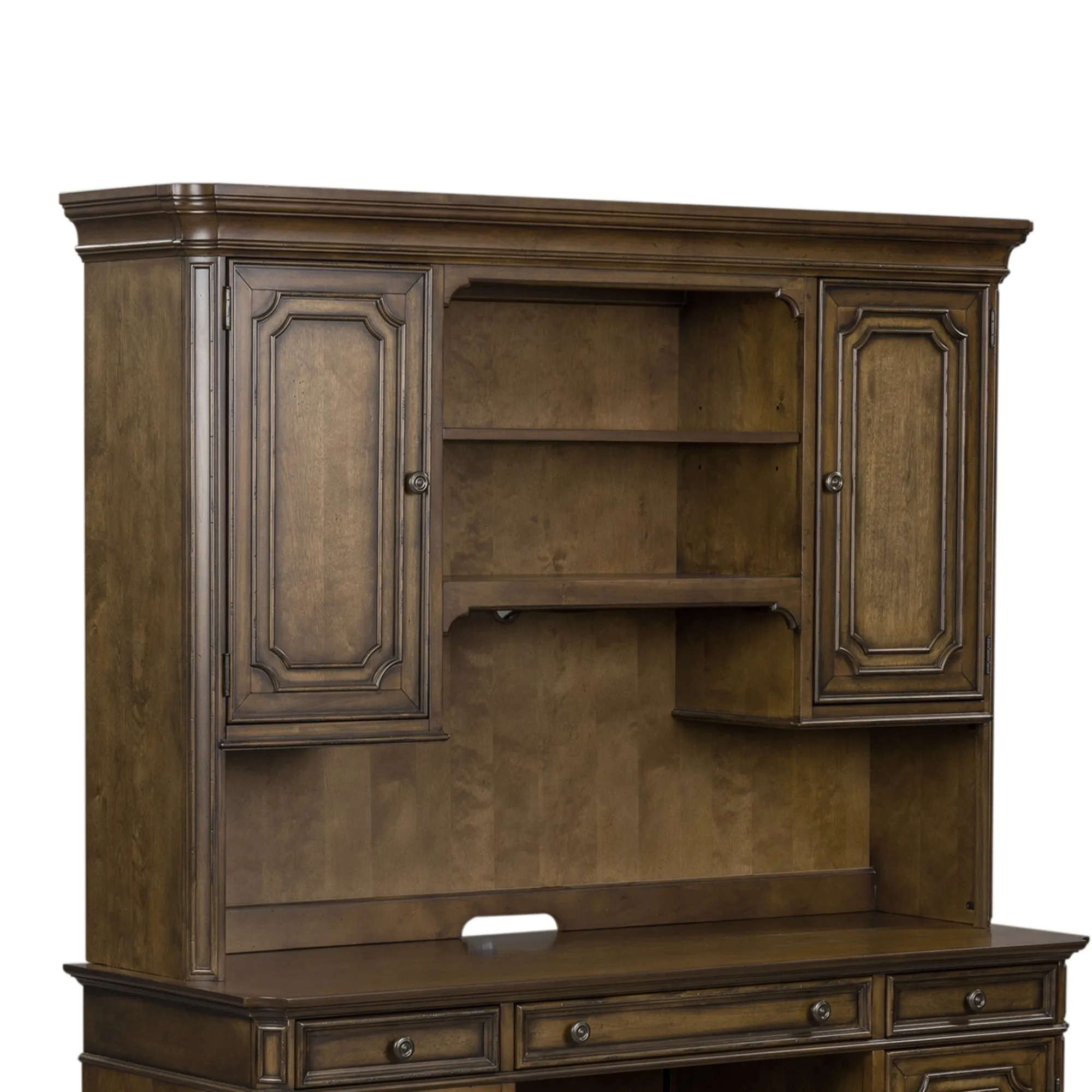Amelia 487-HO131 Jr. Executive Credenza Hutch