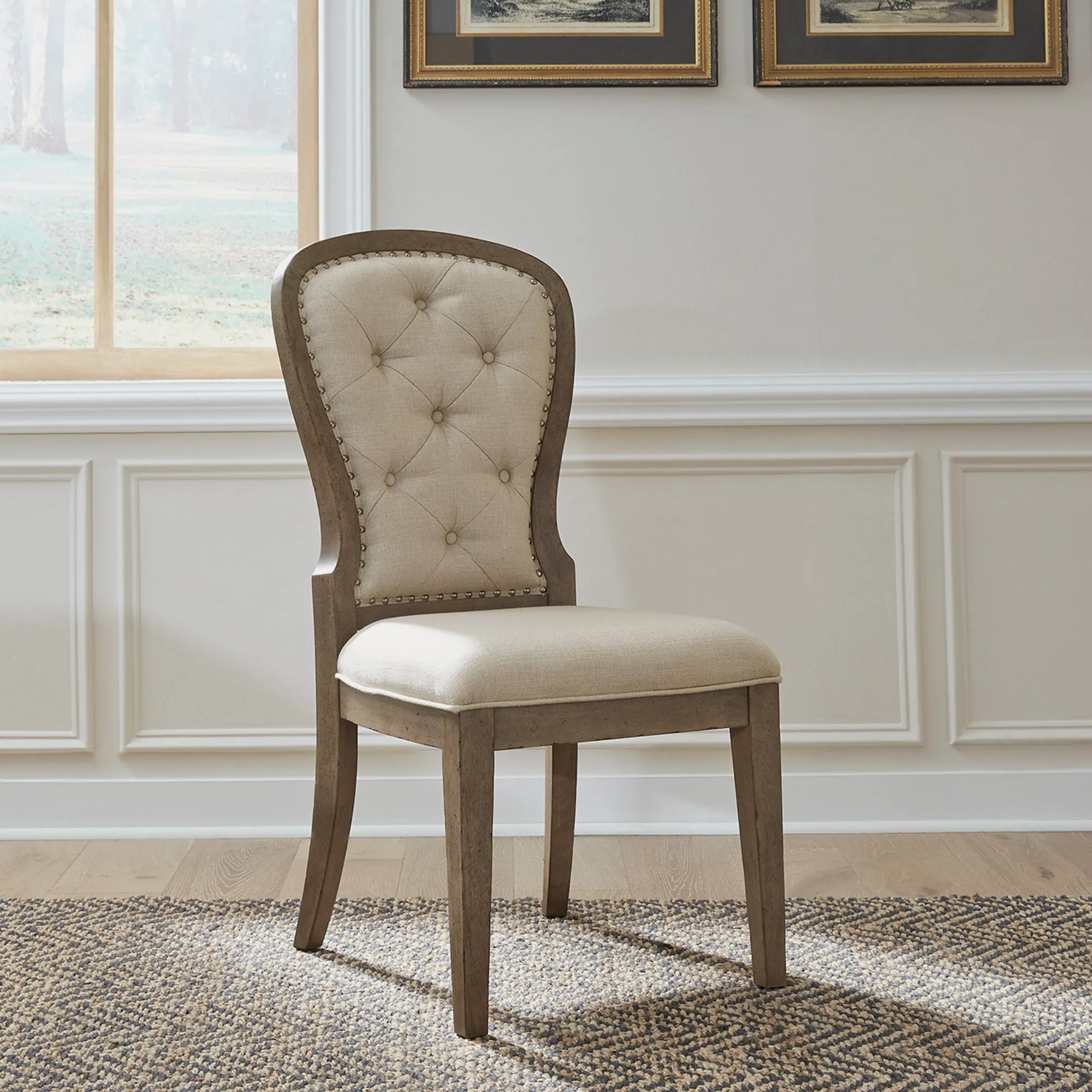 Americana Farmhouse 615-DR-O6LTS Optional 6 Piece Leg Table Set