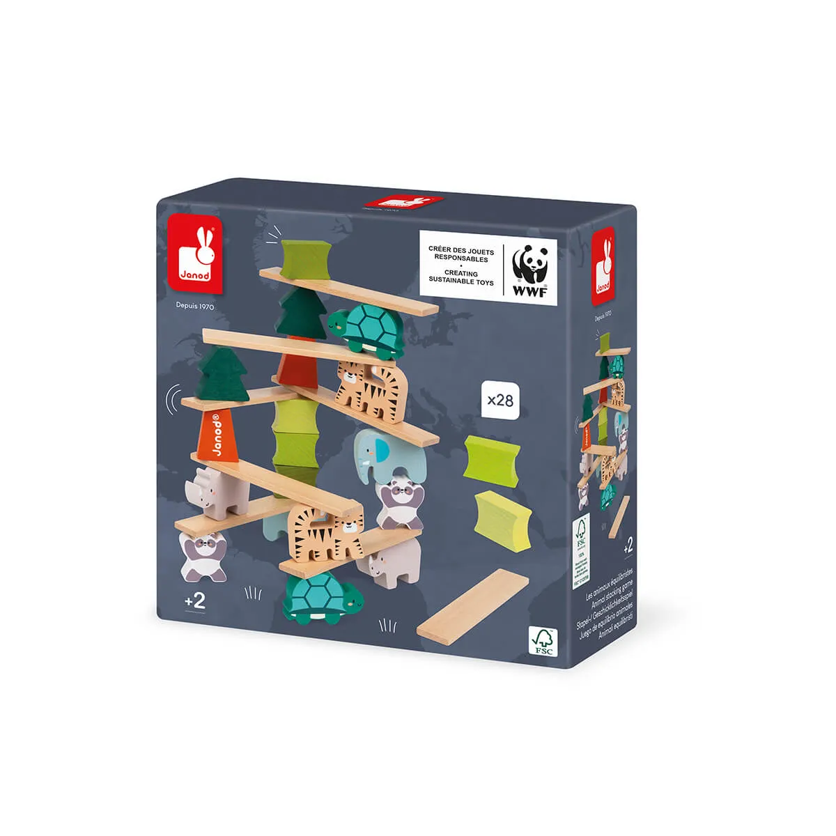 Animal Stacking Game by Janod