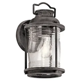 Ashland Bay Small/Medium/Large Wall Lantern - Weathered Zinc/Burnished Bronze Finish