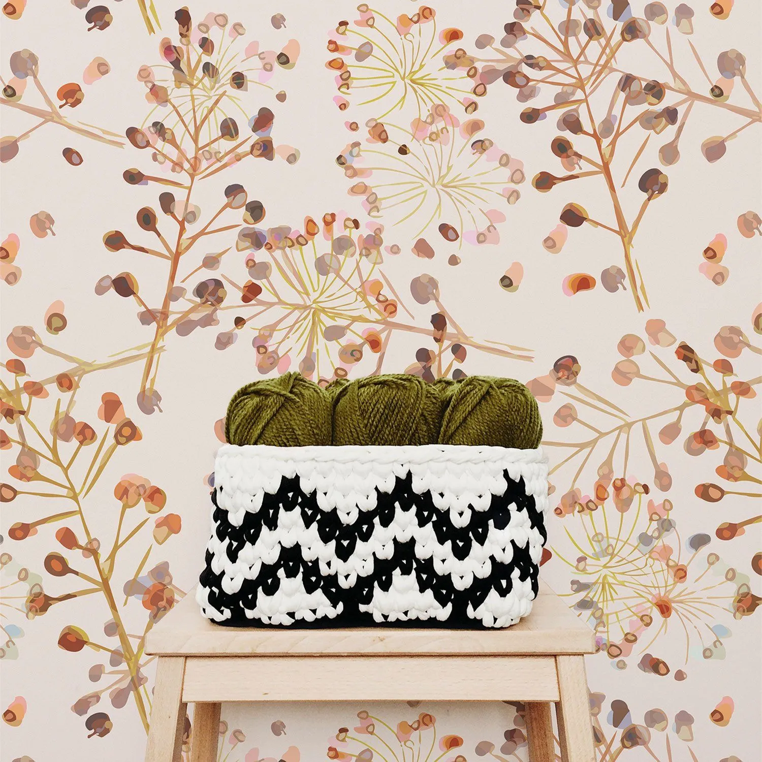 Autumn Floral Wallpaper