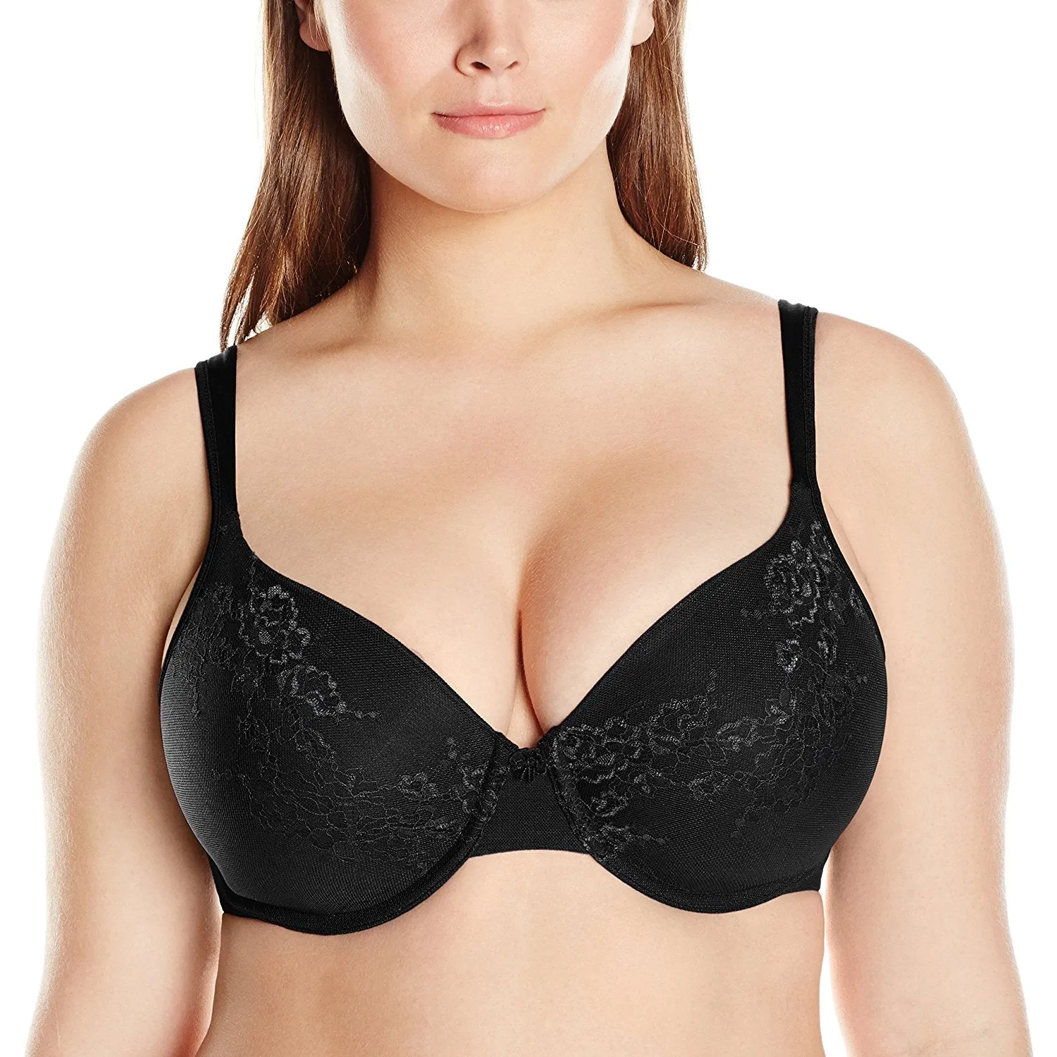 Bali Designs Women's Bali Lace Desire Natural Lift Underwire