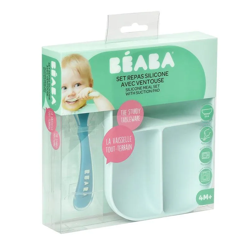 Beaba Silicone Meal Set with Divider