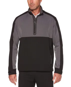 Big & Tall Swing Tech™ 1/4 Zip Color Block Windshirt