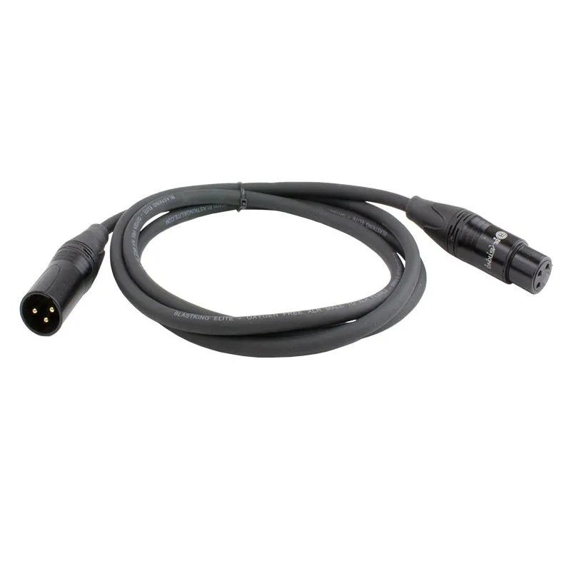 Blastking XLR Male to XLR Female Cable 100ft