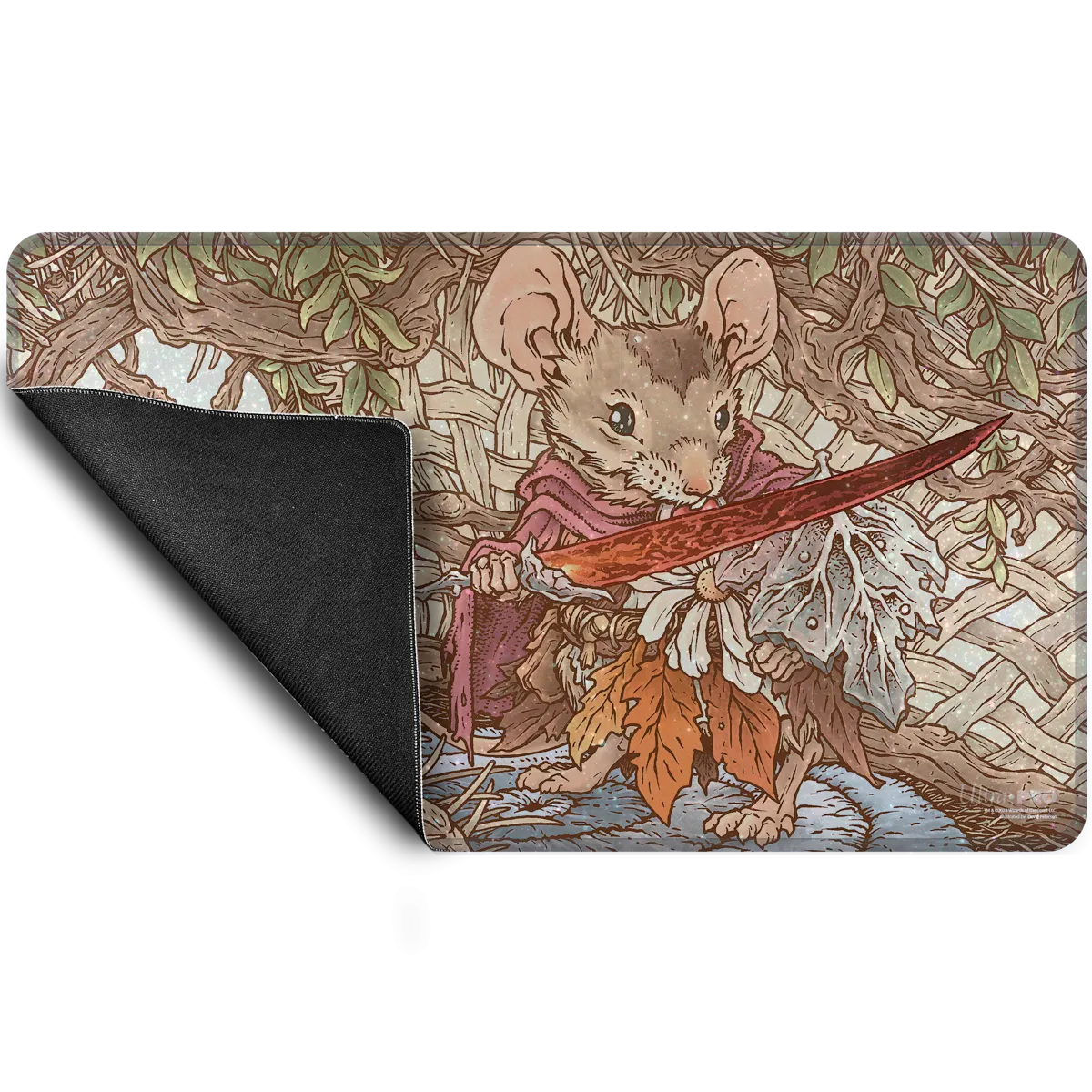 Bloomburrow Mabel, Heir to Cragflame Holofoil Standard Gaming Playmat for Magic: The Gathering