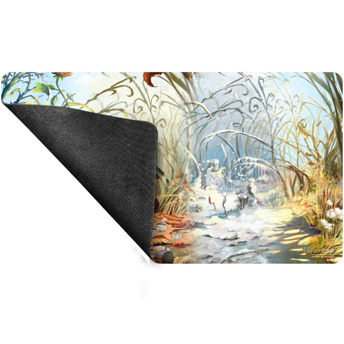 Bloomburrow Season Lands: Plains (Four Seasons) Standard Gaming Playmat for Magic: The Gathering