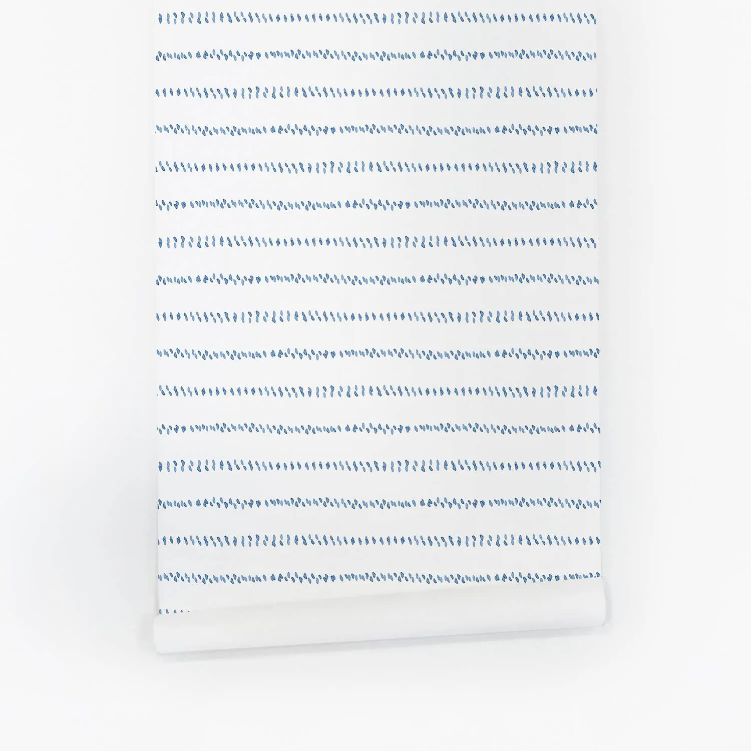Blue Watercolor Spots Wallpaper