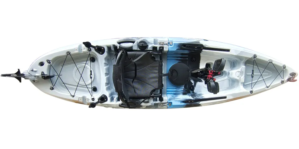 Brooklyn 9.0 Single 2pc Modular Pedal Kayak (MPK9)