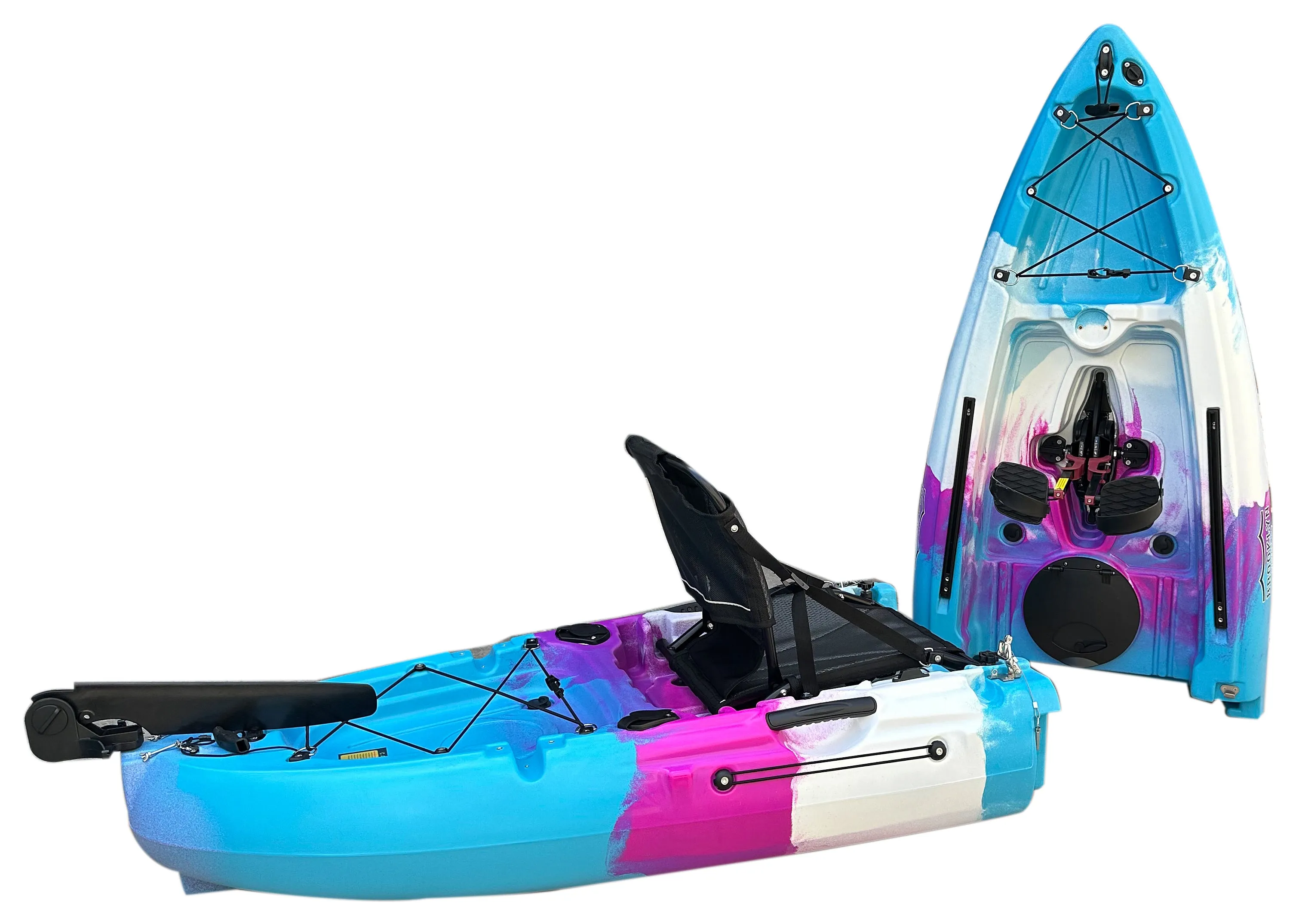 Brooklyn 9.0 Single 2pc Modular Pedal Kayak (MPK9)