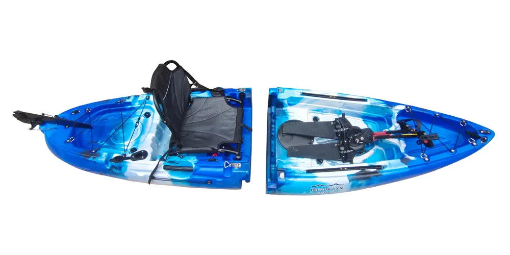 Brooklyn 9.0 Single 2pc Modular Pedal Kayak (MPK9)