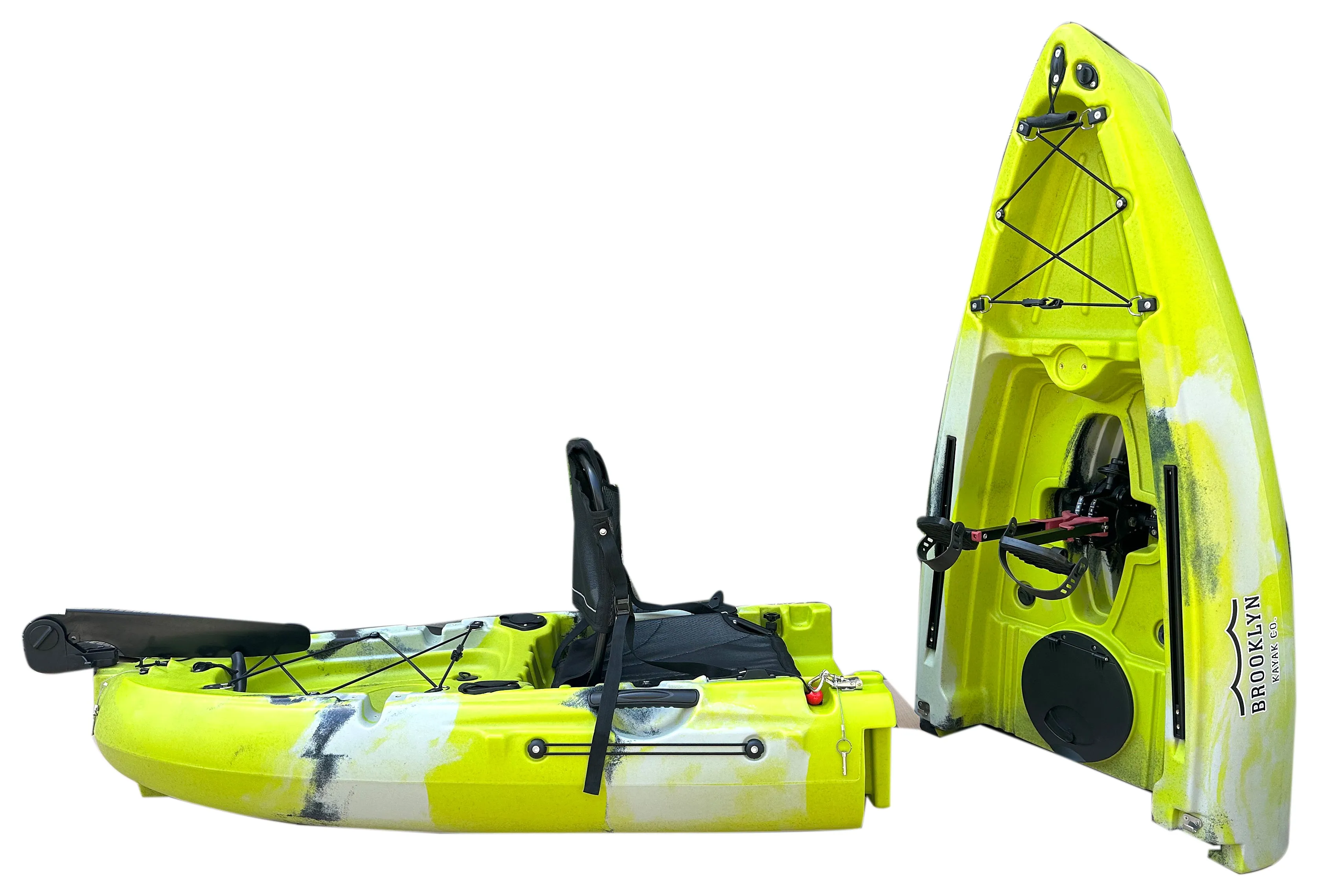 Brooklyn 9.0 Single 2pc Modular Pedal Kayak (MPK9)