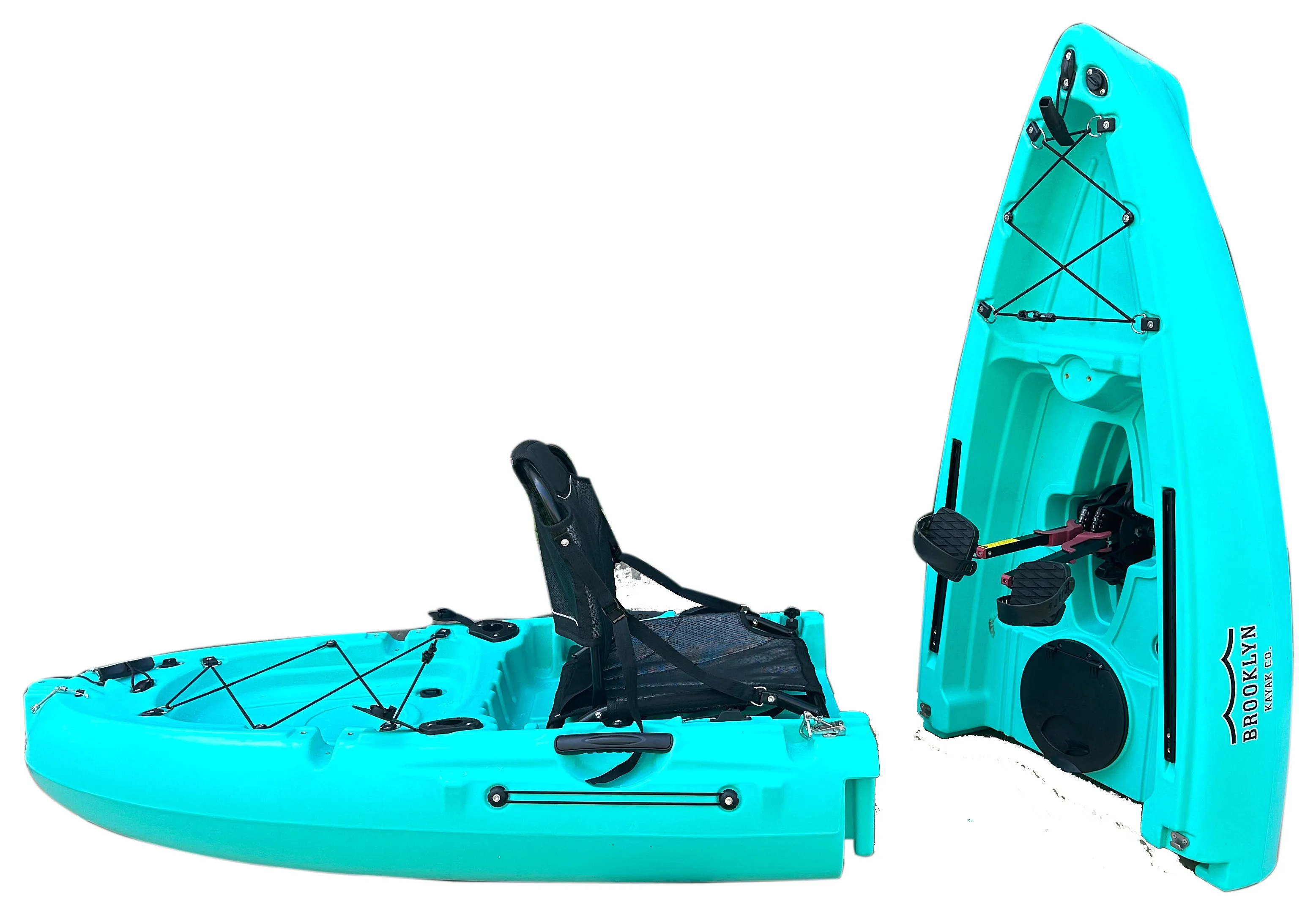 Brooklyn 9.0 Single 2pc Modular Pedal Kayak (MPK9)