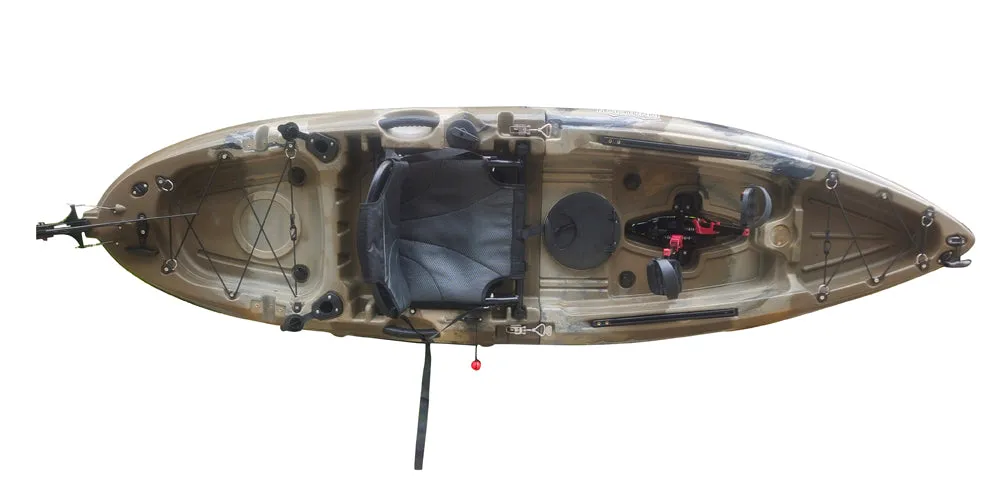 Brooklyn 9.0 Single 2pc Modular Pedal Kayak (MPK9)