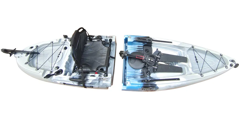 Brooklyn 9.0 Single 2pc Modular Pedal Kayak (MPK9)