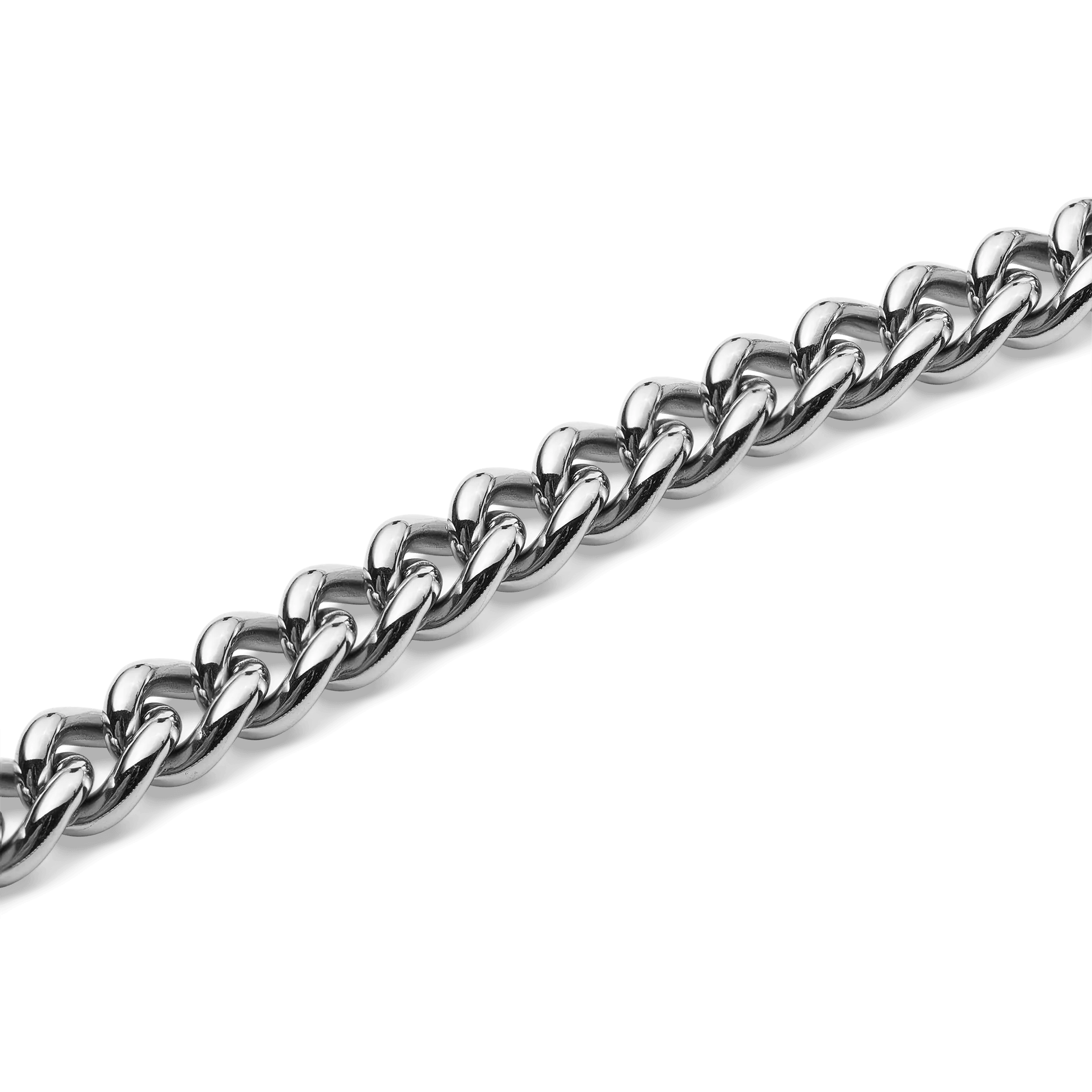 Chunky Chain Necklace Silver