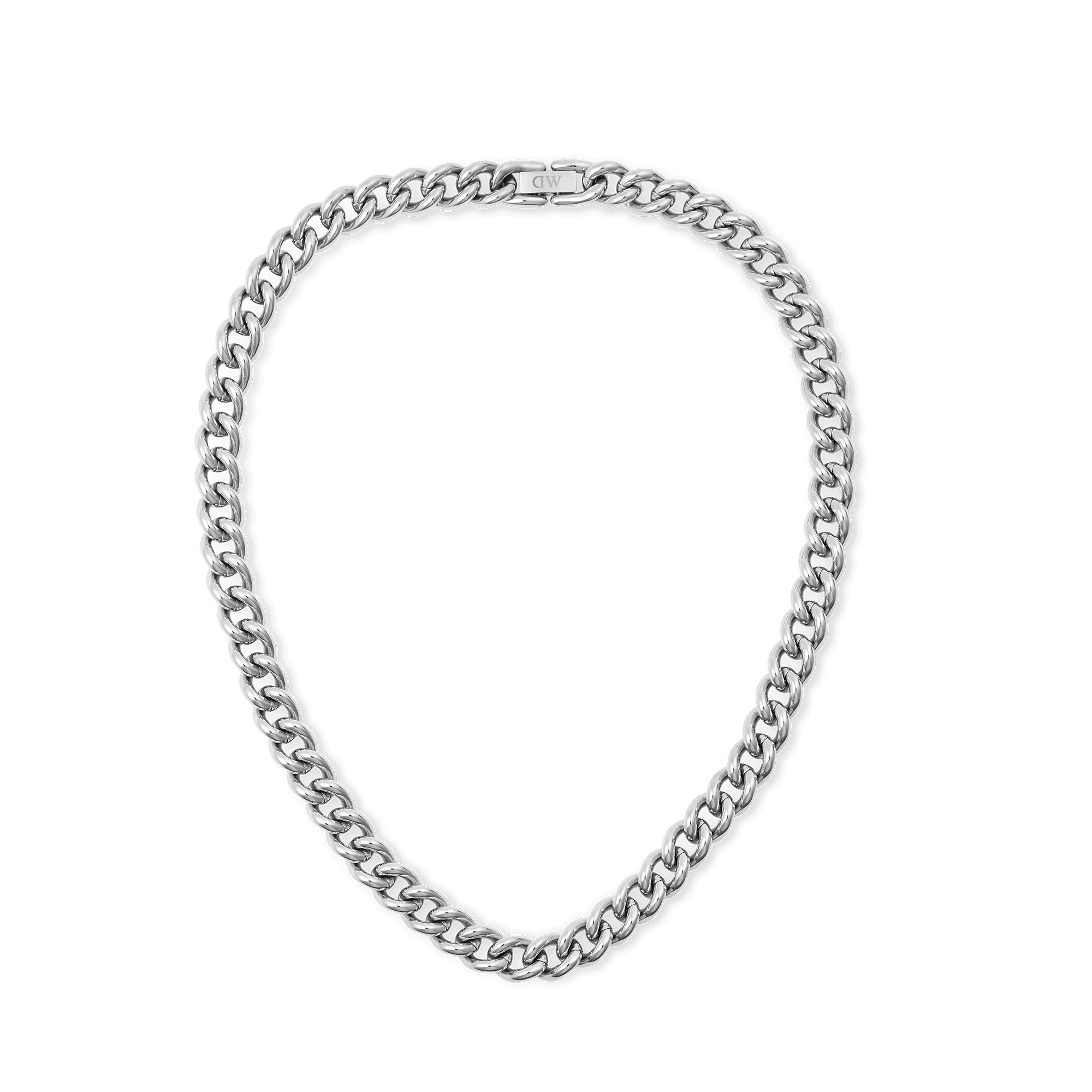 Chunky Chain Necklace Silver
