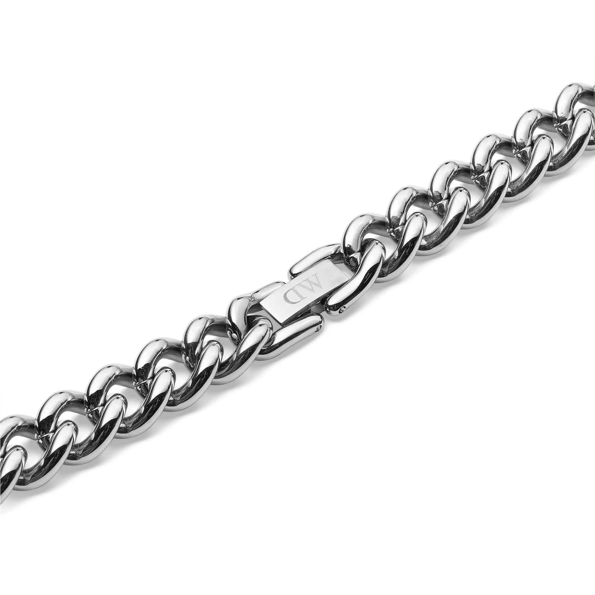 Chunky Chain Necklace Silver