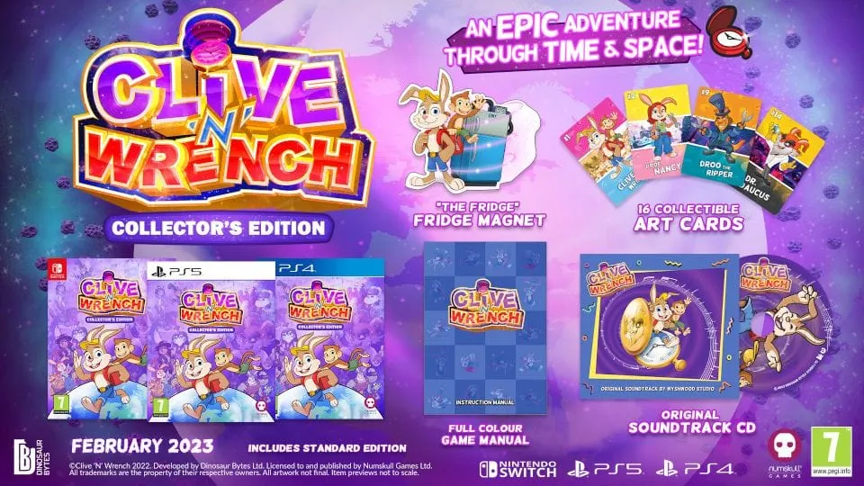Clive ‘N’ Wrench Collector's Edition (Nintendo Switch)
