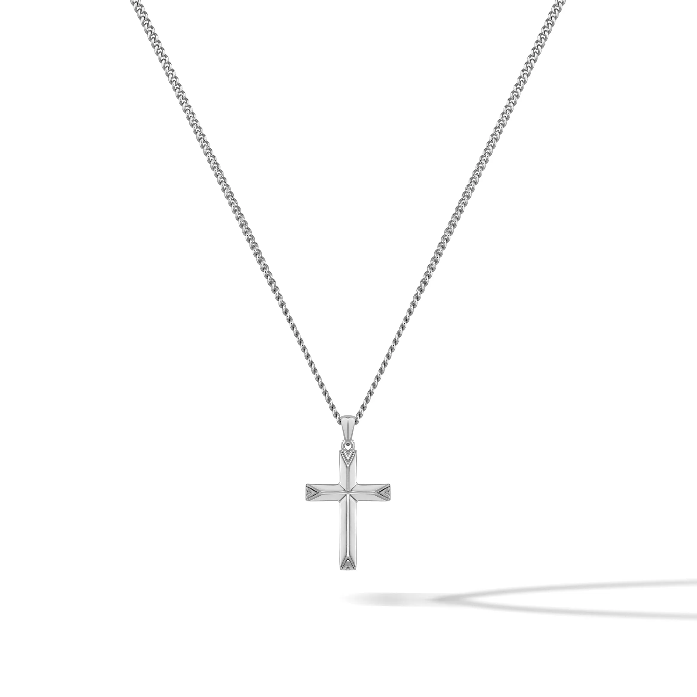 Cross Pendant - Sterling Silver