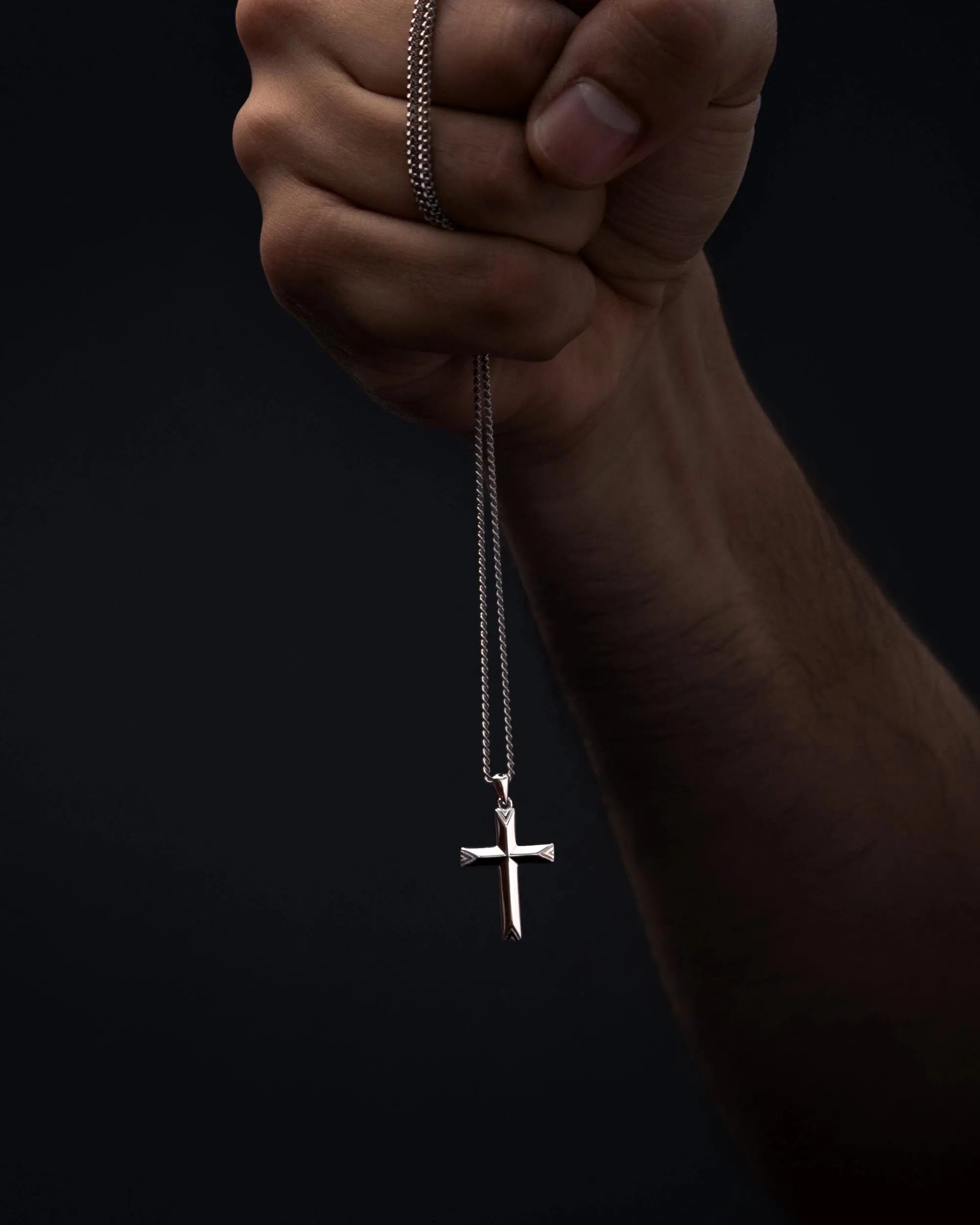 Cross Pendant - Sterling Silver