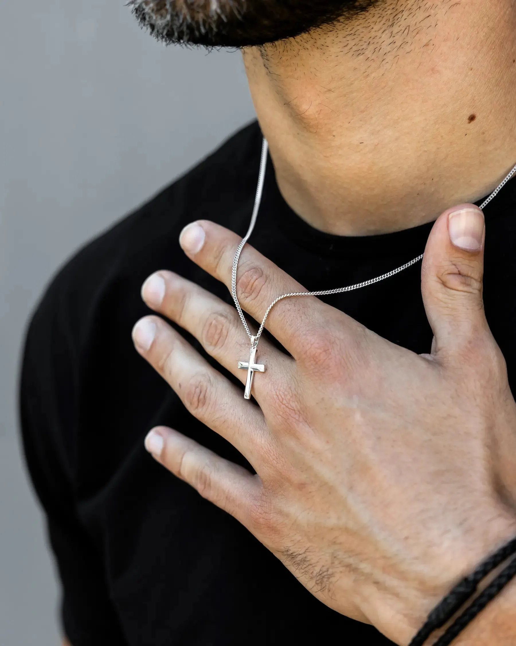 Cross Pendant - Sterling Silver