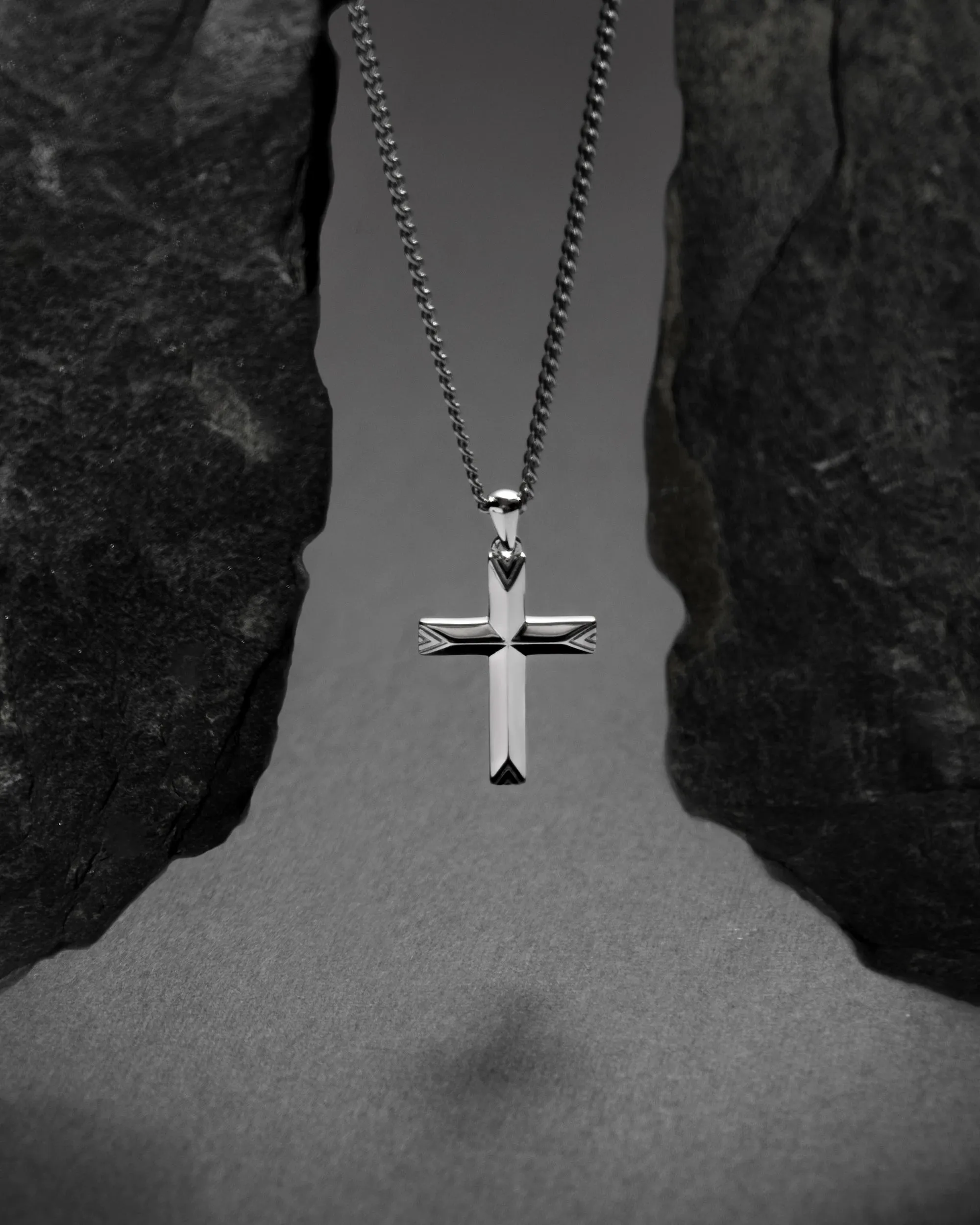 Cross Pendant - Sterling Silver