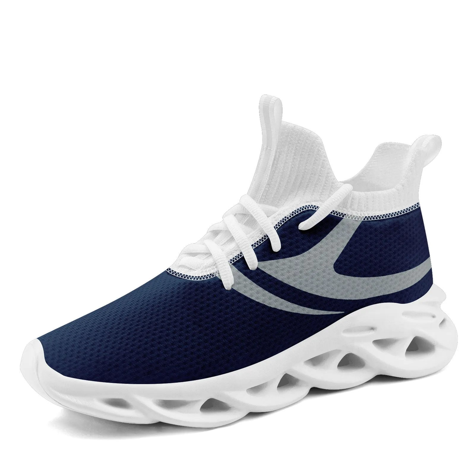 Custom Gray Seattle Football Jersey and Sports Shoes Combo Offer Personalized Combo ZH-D025008-27