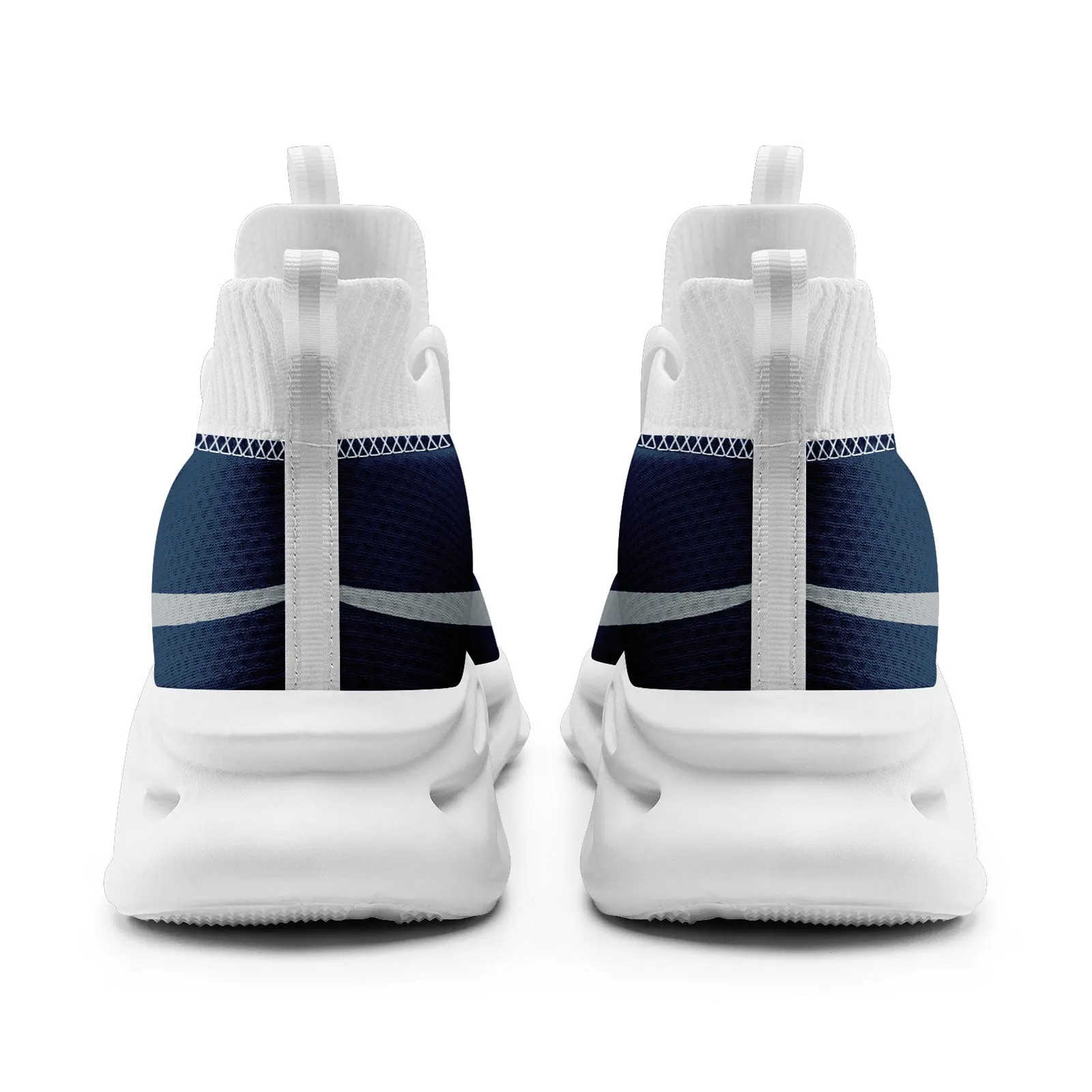 Custom Gray Seattle Football Jersey and Sports Shoes Combo Offer Personalized Combo ZH-D025008-27