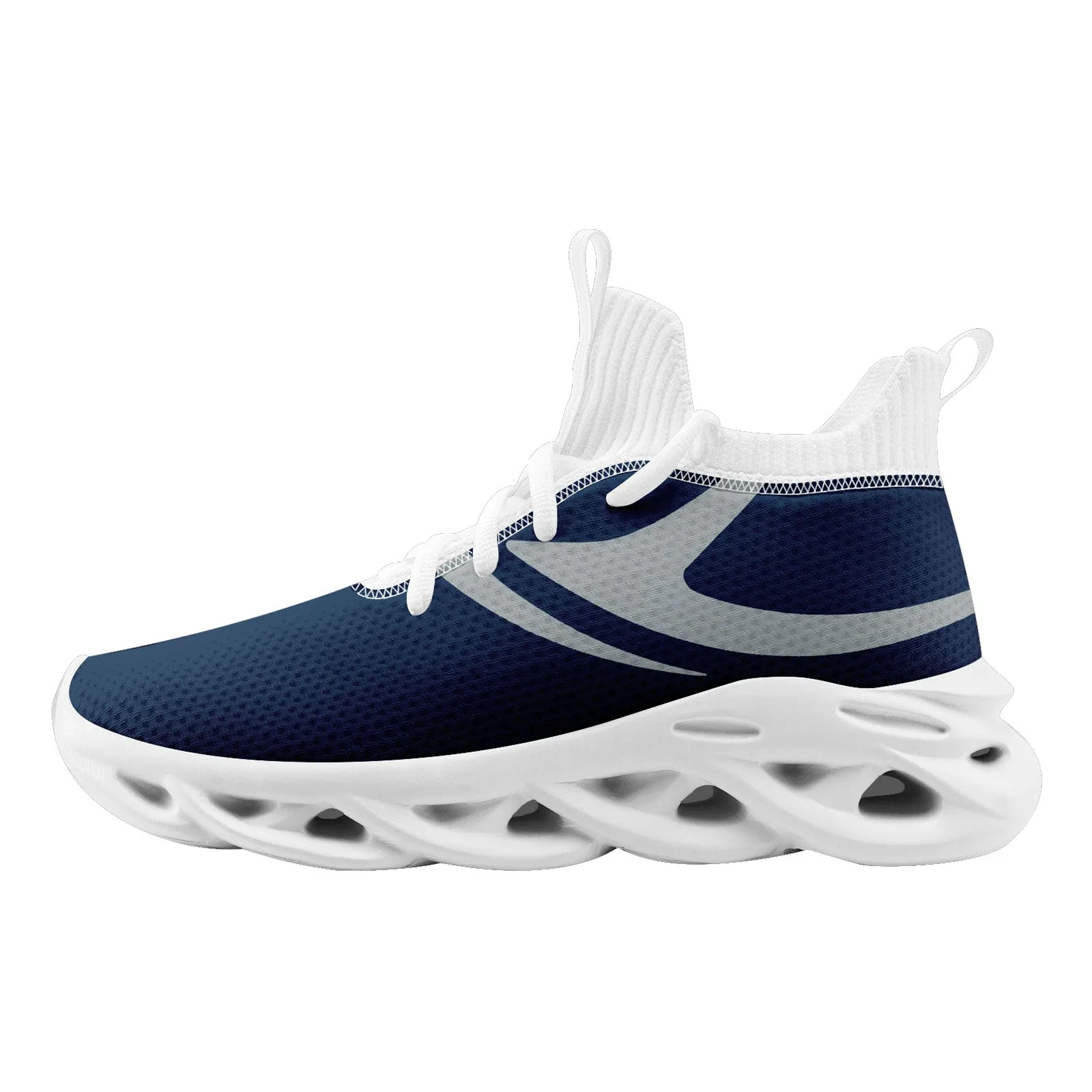Custom Gray Seattle Football Jersey and Sports Shoes Combo Offer Personalized Combo ZH-D025008-27