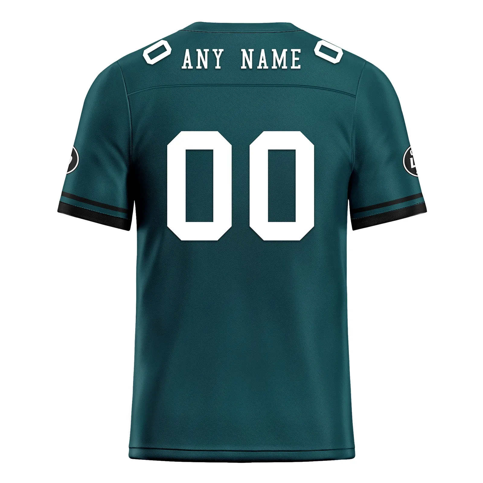 Custom Green Black Philadelphia Football Jersey and Firesoul Sports Shoes Combo Offer Personalized Combo ZH-D020273-23