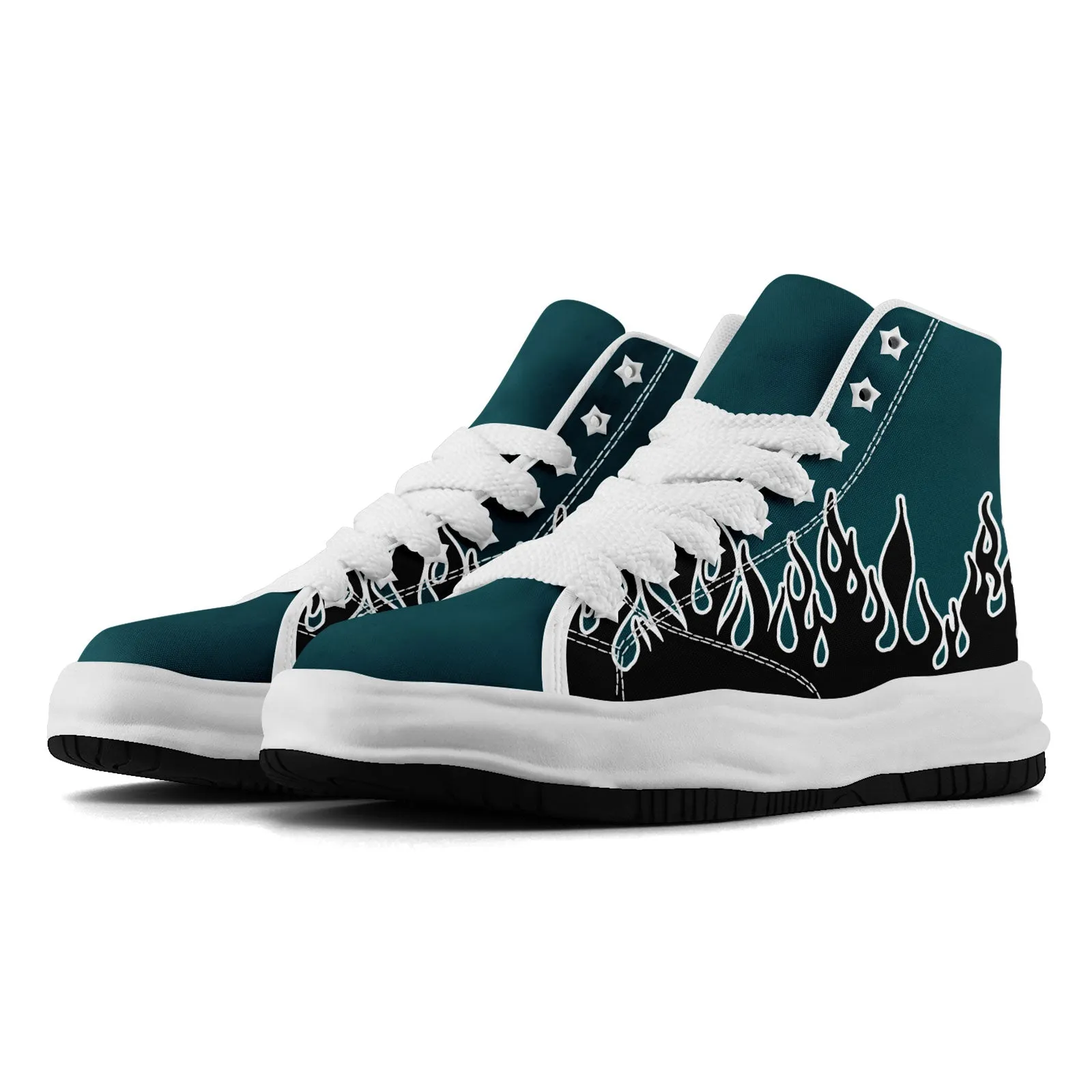 Custom Green Black Philadelphia Football Jersey and Firesoul Sports Shoes Combo Offer Personalized Combo ZH-D020273-23