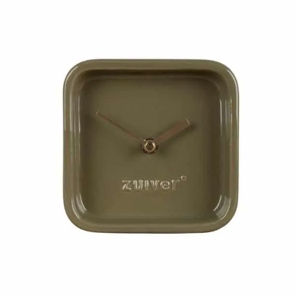 Cute Clock Green