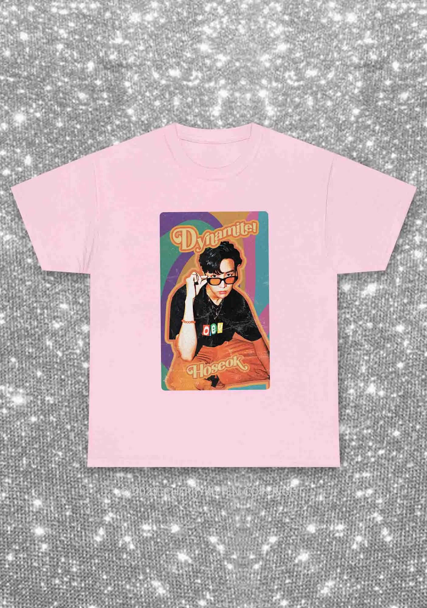 Dynamite Hoseok Kpop Y2K Chunky Shirt Cherrykitten