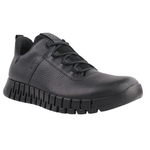 Ecco Men's Gruuv Gortex Trainers - 525224 - Black