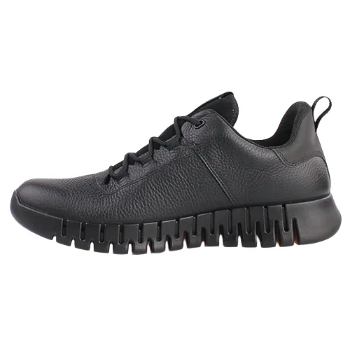 Ecco Men's Gruuv Gortex Trainers - 525224 - Black