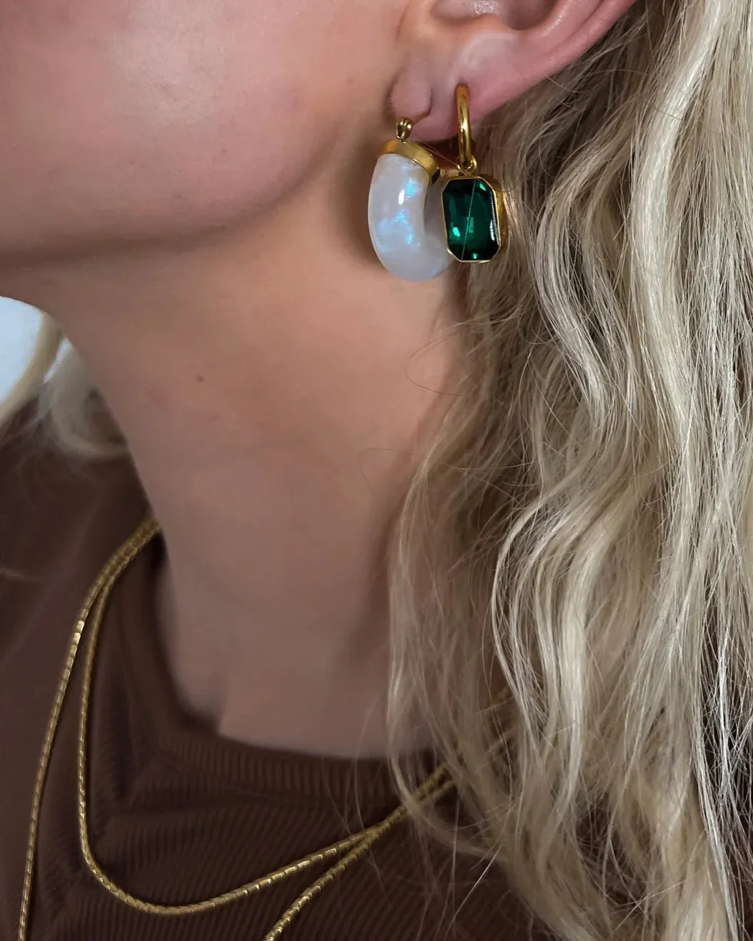 Ellbelle Chunky Acrylic Earring