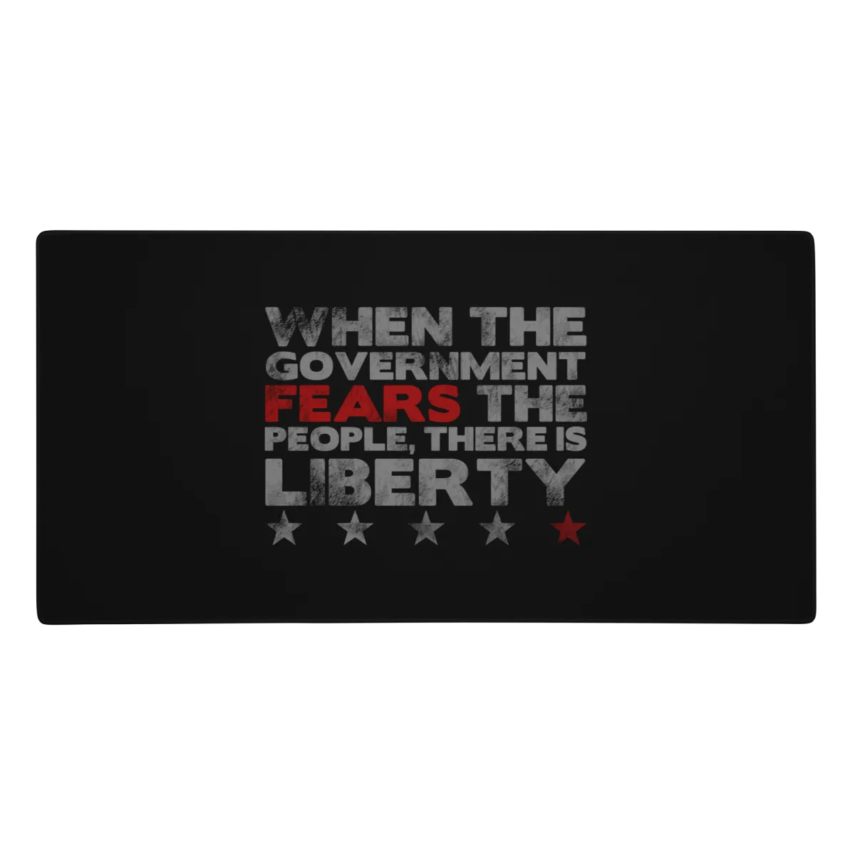 Fear The People Gaming mouse pad