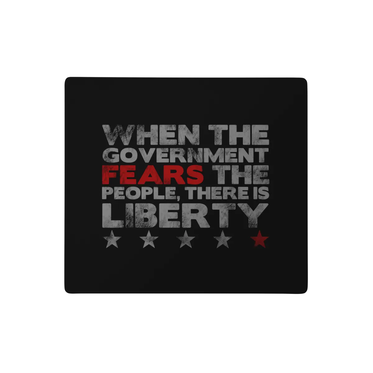 Fear The People Gaming mouse pad
