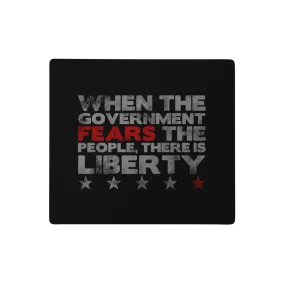 Fear The People Gaming mouse pad