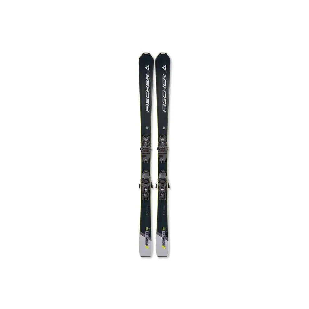 Fischer 2024 RC ONE 78 GT TWIN POWERRAIL Ski   FIT40621 RSW 10 GW Binding
